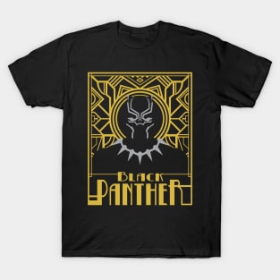 Black Panther - Art Deco T-Shirt